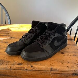 Nike Black Air Jordans